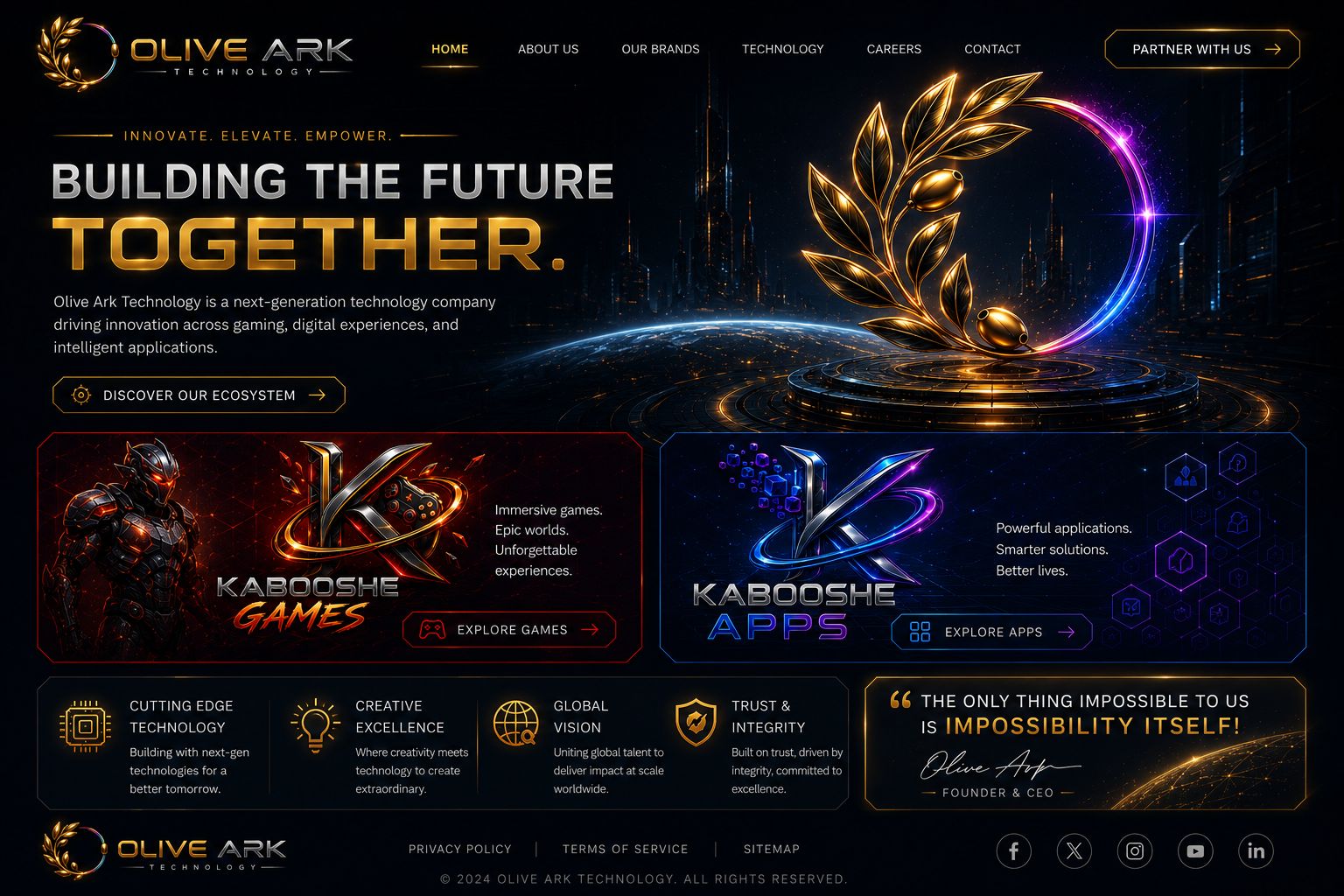 Olive Ark Technology — building the future together